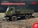 Збірна модель 1:35 вантажного автомобіля КамАЗ-43105 ICM, військові автомобілі ICM35001 фото 2