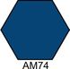 АМ74 Краска акриловая темно-синяя матовая HOM-AM74 фото 1