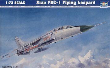 Збірна модель Trumpeter xian FBC-1 Flying Leopard - 1:72 масштабна з пластику, гелікоптери та вертольоти TRU01608 фото