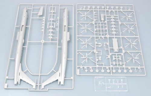 Збірна модель 1:144 транспортного літака-ретранслятора Ту-142МР TRU03905 фото