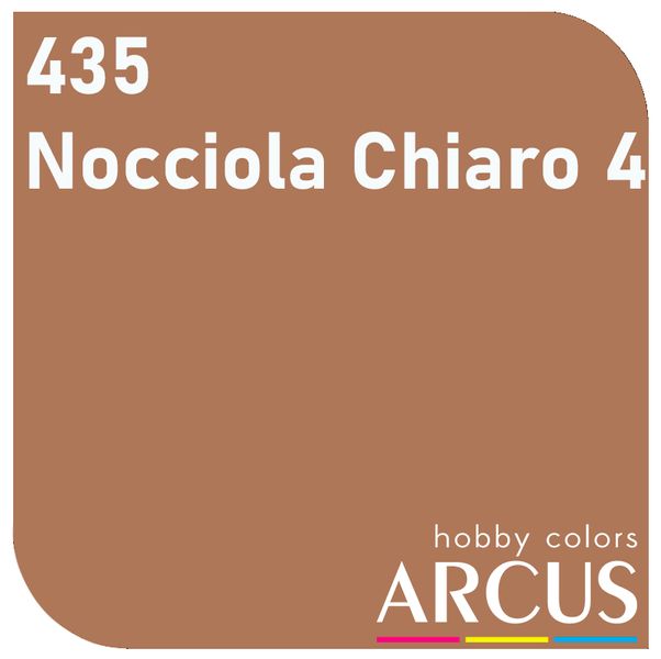 E435 Алкідна емаль Nocciola Chiaro 4 ARC-E435 фото