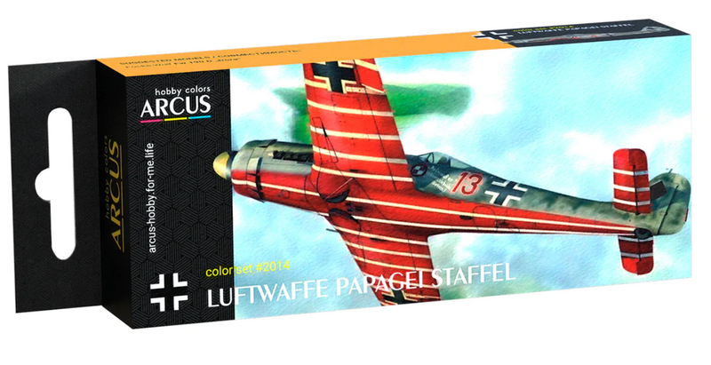2014 Набір фарб 'Luftwaffe Papagei Staffel' ARC-SET02014 фото