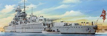 Сборная модель 1:350 крейсера 'Адмирал граф Шпее' Trumpeter, флот и военные корабли TRU05316 фото