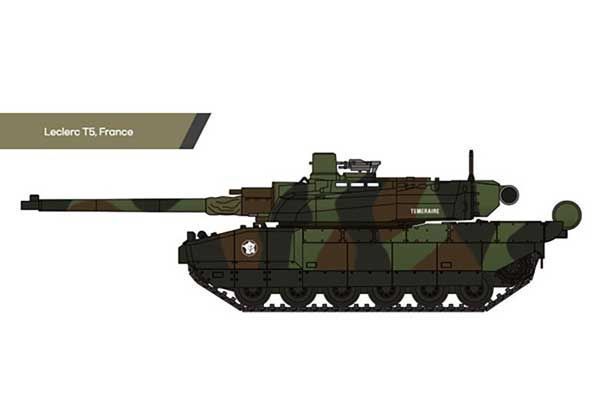 Збірна модель 1:72 танка French Army Char Leclerc Academy AC13427 фото