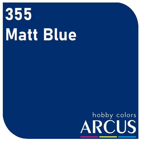 E355 Алкидная эмаль Matt Blue ARC-E355 фото