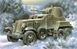 Збірна модель 1:72 бронеавтомобіля БА-10 Unimodels, військові бронетранспортери UM319 фото 1