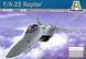 Збірна модель Italeri f-22 Raptor - 1:72 масштабна з пластику, гелікоптери та вертольоти ITL1207 фото 1
