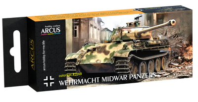 2098 Набір фарб 'Wehrmacht Midwar Panzers' ARC-SET02098 фото