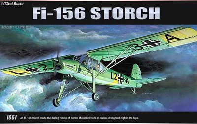 Сборная модель 1:72 самолета Fi.156 'Storch' AC12459 фото