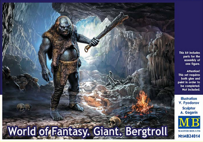 World of Fantasy - Bergtroll - 1:24 MB24014 фото