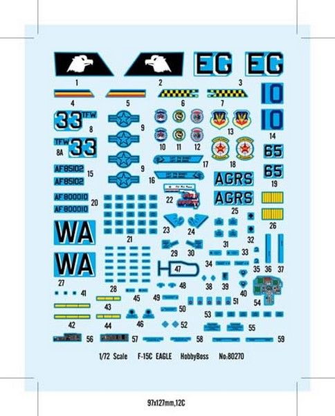 F-15C - 1:72 HB80270 фото