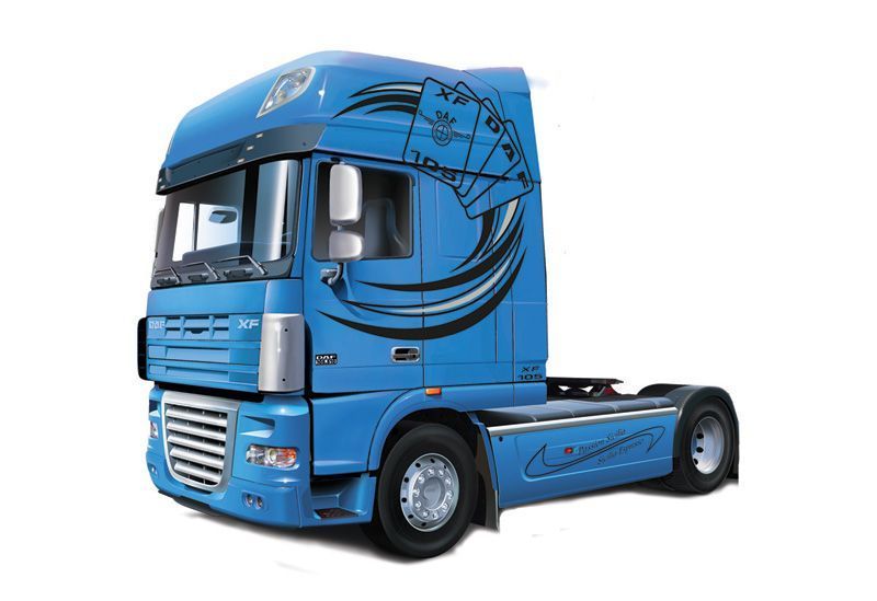 Сборная модель автомобиля DAF XF-105 "SPACE AMERICA" 1/24, Italeri 3933, грузовые авто и грузовики ITL3933 фото