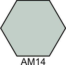 АМ14 Фарба акрилова сіра напівтіньова матова сіра HOM-AM14 фото