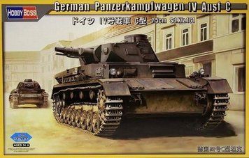 Збірна модель Hobby Boss pzKpfw IV Aust C - 1:35 масштабна з пластику, танки і САУ HB80130 фото