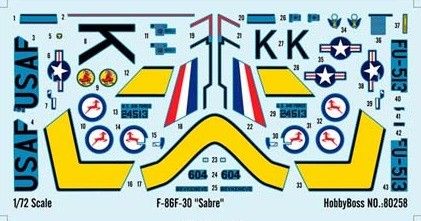 F-86F-30 'Sabre' - 1:72 HB80258 фото