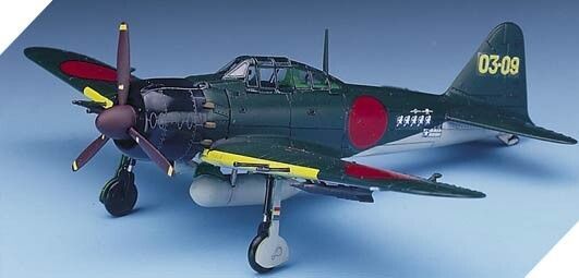 Збірна модель літака A6M5 тип 52 'Zero', 1:72 Academy 12493 AC12493 фото