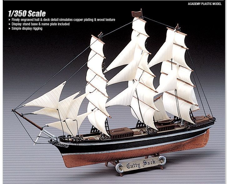 Сборная модель парусника 1:350 Cutty Sark AC14110 фото