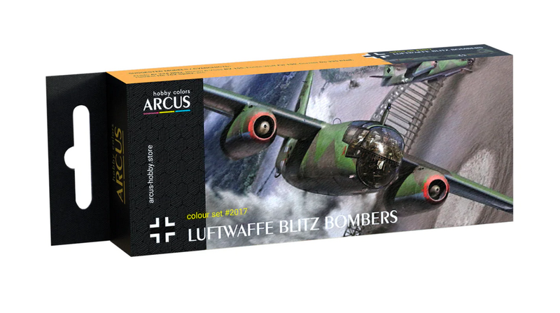 2017 Набір фарб 'Luftwaffe Blitz Bombers' ARC-SET02017 фото
