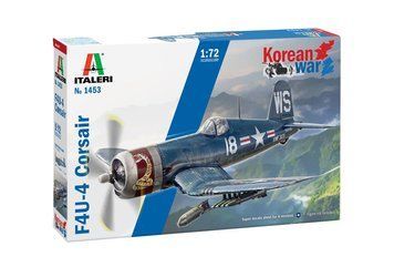 Збірна модель 1:72 винищувача F4U-4 Corsair Italeri, військова авіація до 1945 р. ITL1453 фото