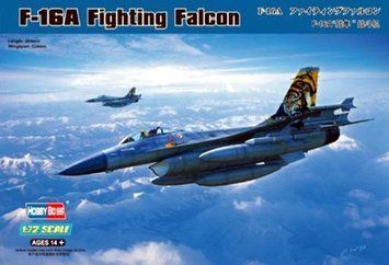 Сборная модель Hobby Boss f-16A 'Fighting Falcon' - 1:72 пластиковая, геликоптеры и вертолеты HB80272 фото