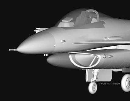 F-16A 'Fighting Falcon' - 1:72 HB80272 фото