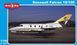 Збірна модель літака Dassault Falcon 10/100 1/144, МікроМир 144018 МікроМир, військова авіація після 1945 р. MM144018 фото 1