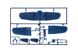Сборная модель 1:72 истребителя F4U-4 Corsair ITL1453 фото 2