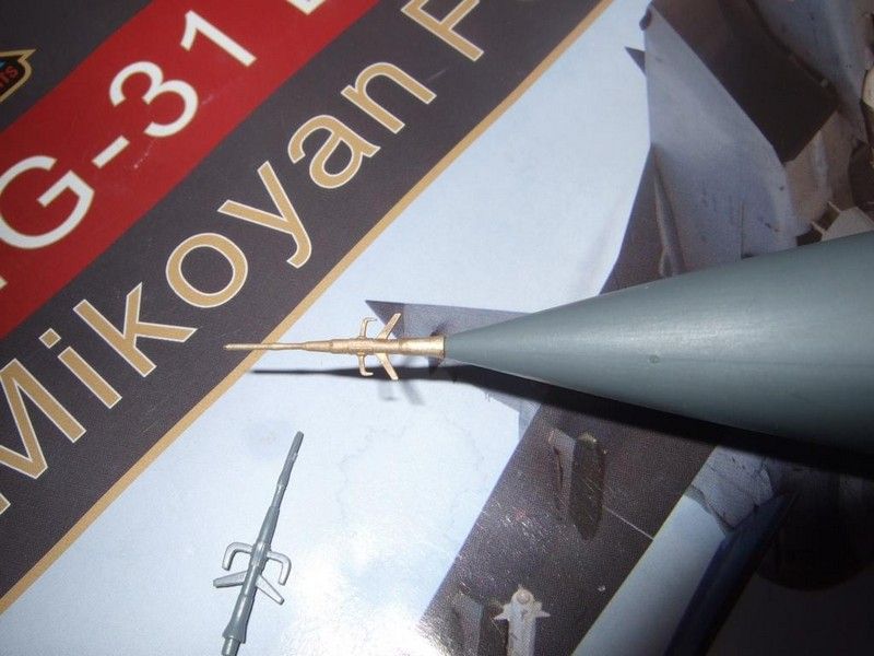Трубка Пито для МиГ-31 - 1:48 MD4821 фото