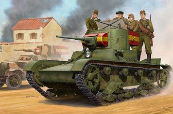 Збірна модель Hobby Boss т-26 (1935 р.) - 1:35 масштабна з пластику, танки і САУ HB82496 фото