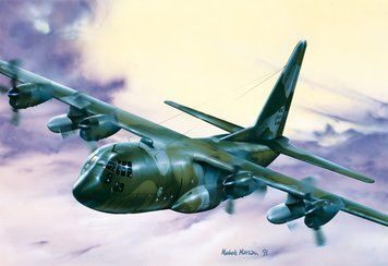 Сборная модель самолета 1:72 C-130 Hercules E/H, Italeri 015 ITL0015 фото