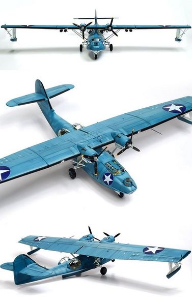 Сборная модель 1:72 самолета PBY-5A AC12573 фото