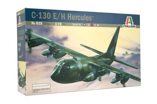 Збірна модель літака 1:72 C-130 Hercules E/H, Italeri 015 ITL0015 фото