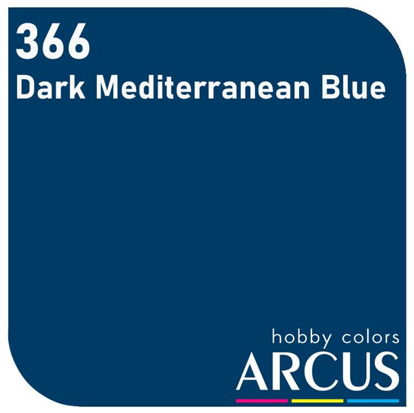 E366F Алкидная эмаль Dark Mediterranean Blue ARC-E366 фото