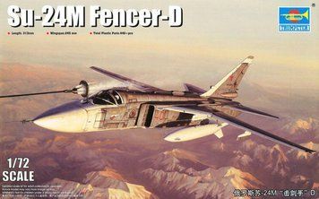 Збірна модель Trumpeter су-24М - 1:72 масштабна з пластику, гелікоптери та вертольоти TRU01673 фото