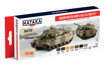 AS77 Набір "Сучасна британська армія та RAF AFV HTK-AS77 фото