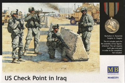 Американский блокпост в Ираке - 1:35 MB3591 фото