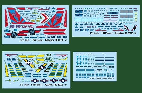 F-14A 'Tomcat' - 1:72 HB80276 фото