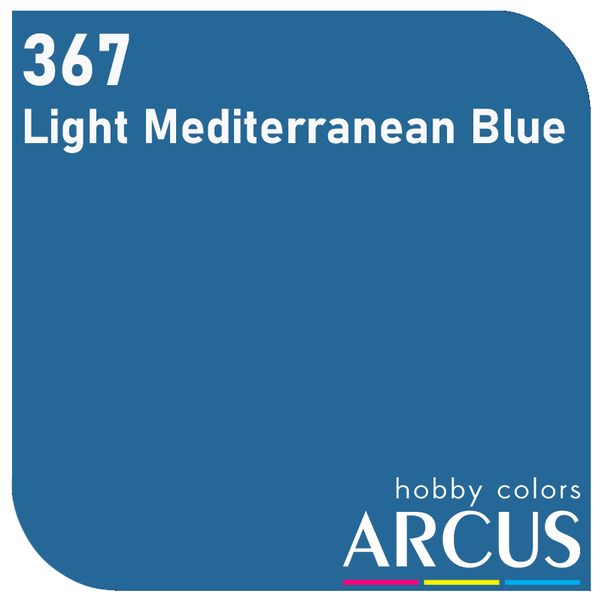 E367 Алкидная эмаль Light Mediterranean Blue ARC-E367 фото