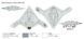 Збірна модель Italeri x-47B - 1:72 масштабна з пластику, гелікоптери та вертольоти ITL1421 фото 5
