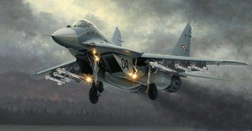 Збірна модель Trumpeter міГ-29А - 1:72 масштабна з пластику, гелікоптери та вертольоти TRU01674 фото