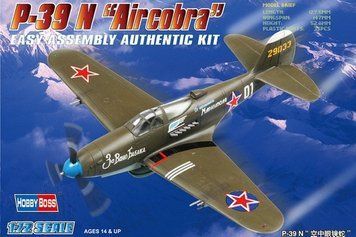 Сборная модель Hobby Boss bell P-39N 'Airacobra' - 1:72 масштабная из пластика, военная авиация до 1945 г. HB80234 фото