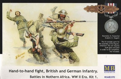 Английские и немецкие солдаты - 1:35 MB3592 фото