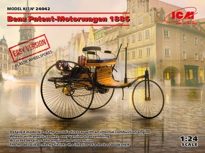 Benz Patent-Motorwagen 1886 - 1:24 ICM24042 фото