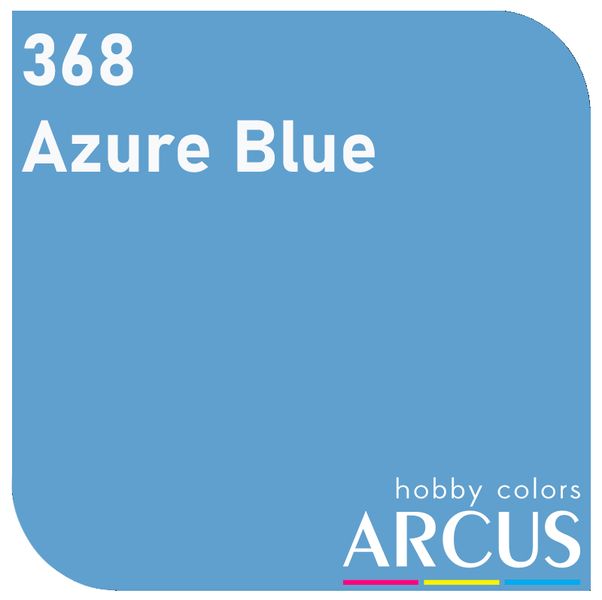 E368 Алкідна емаль Azure Blue ARC-E368 фото