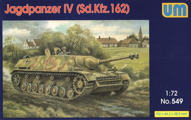 Jagdpanzer IV - 1:72 UM549 фото