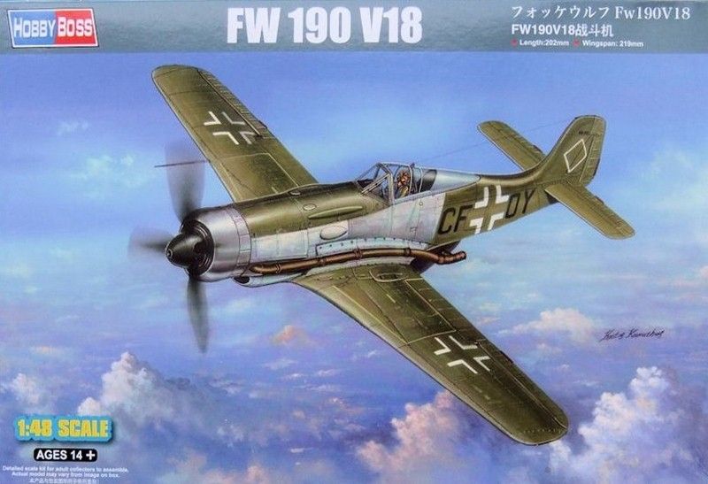 Fw-190V-18 - 1:48 HB81747 фото